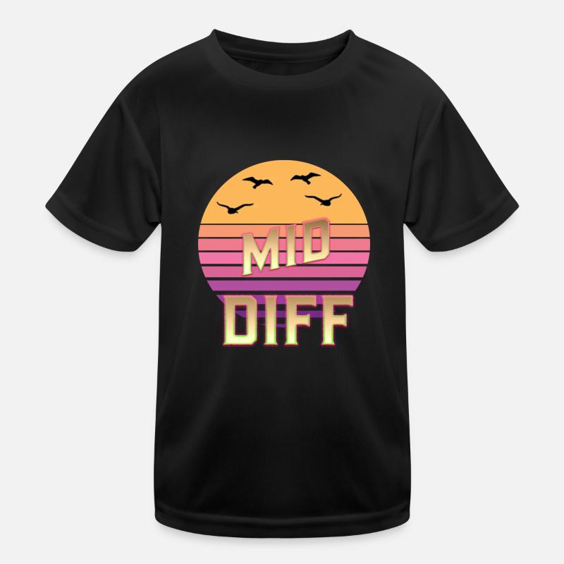 Mid,Supp,Adc,Top,Jgl,Jg Diff,Difference Legends Kinder Funktions-T-Shirt