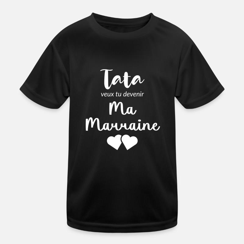 Tata veux tu devenir ma Marraine ? T-shirt sport Enfant