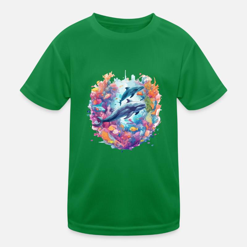 Wale Kinder Funktions-T-Shirt