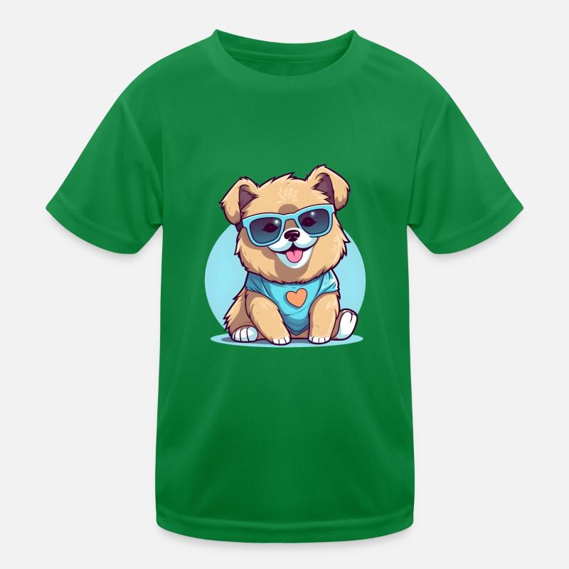 Chiot cool T-shirt sport Enfant