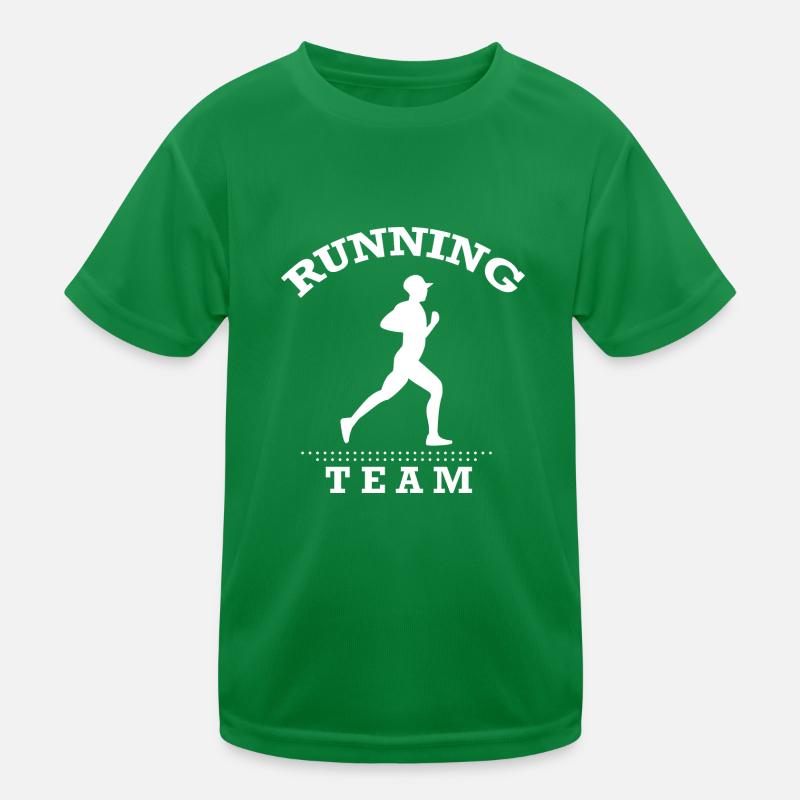 Running Marathon Kids Functional T-Shirt