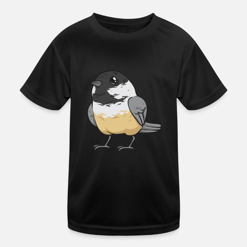Observation des oiseaux mésanges T-shirt sport Enfant
