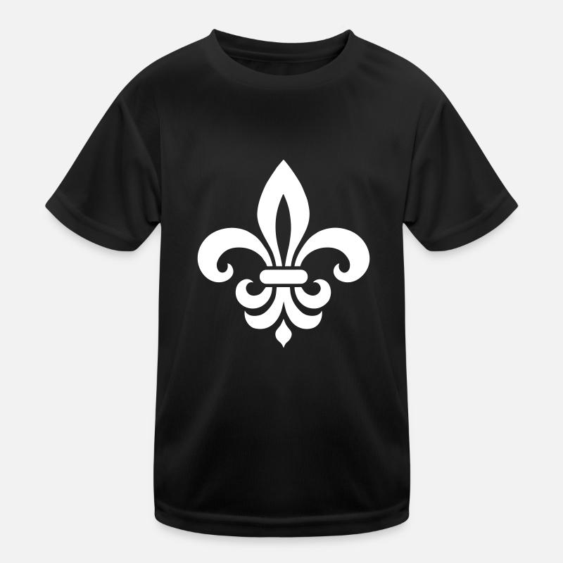 Fleur de Lis Erbe Kinder Funktions-T-Shirt