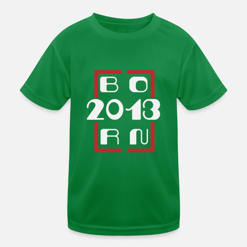 Born in 2013 - Anniversary 2013 Kids Functional T-Shirt