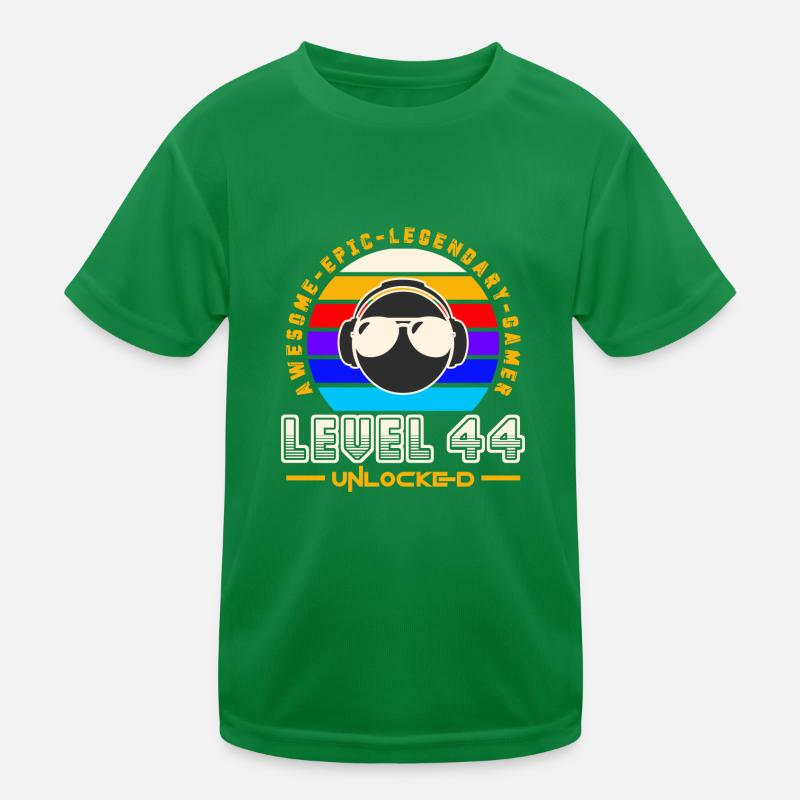 Stufe 44 Kinder Funktions-T-Shirt