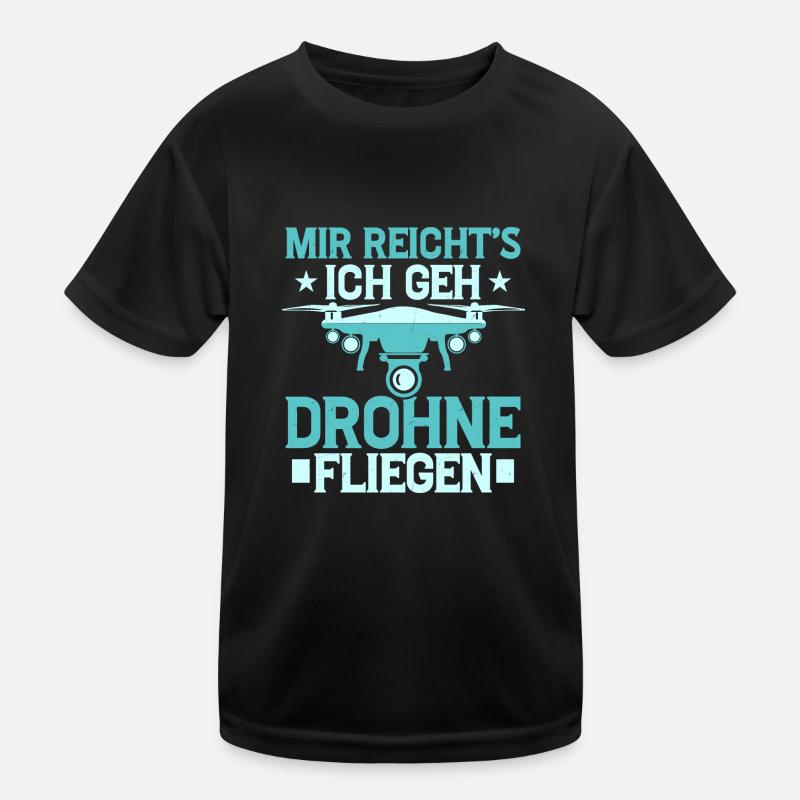 J’en ai assez, je vais voler drone rc drone quad T-shirt sport Enfant