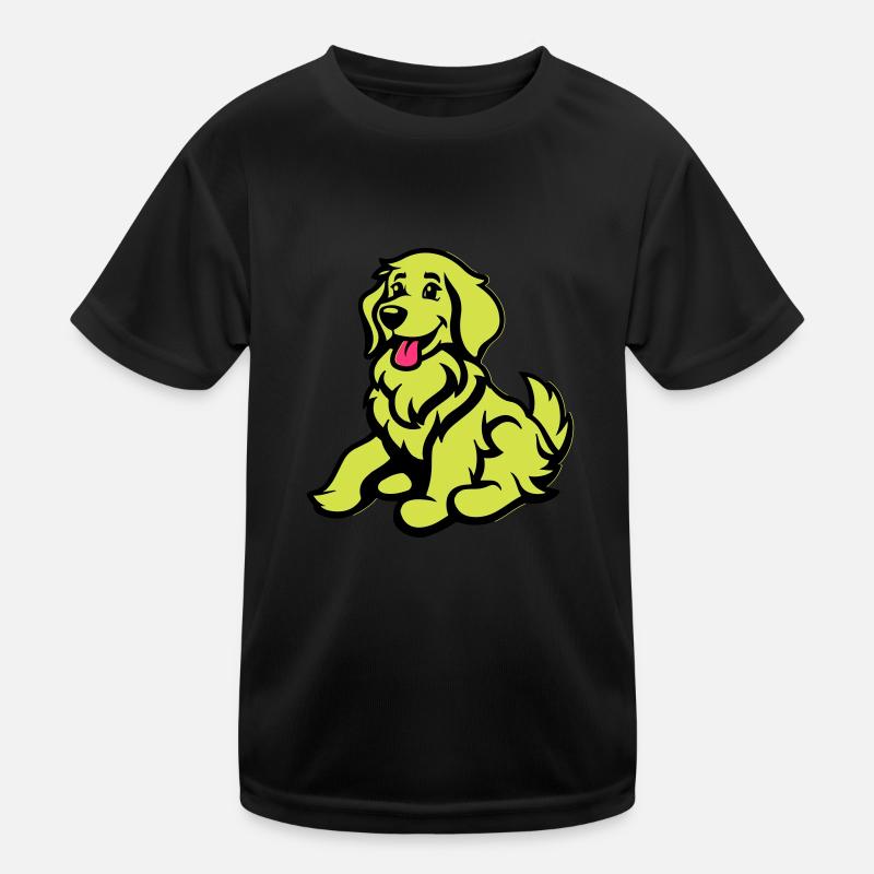 hund comic tier Kinder Funktions-T-Shirt