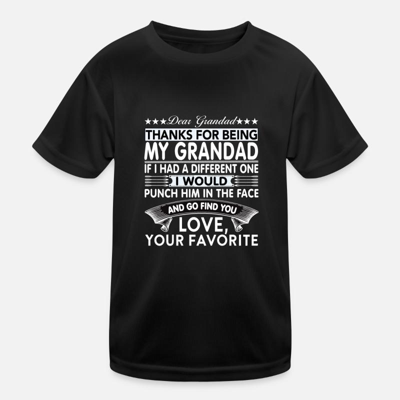 Dear Grandad... Kids Functional T-Shirt