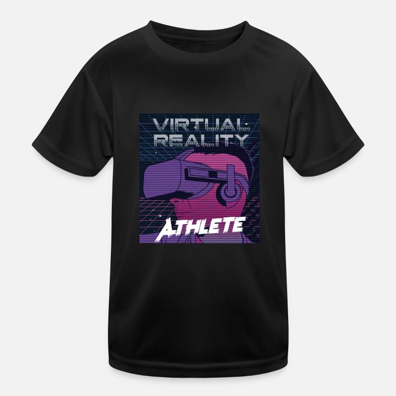 Virtual reality athlete augmented reality Shirts Kids Functional T-Shirt