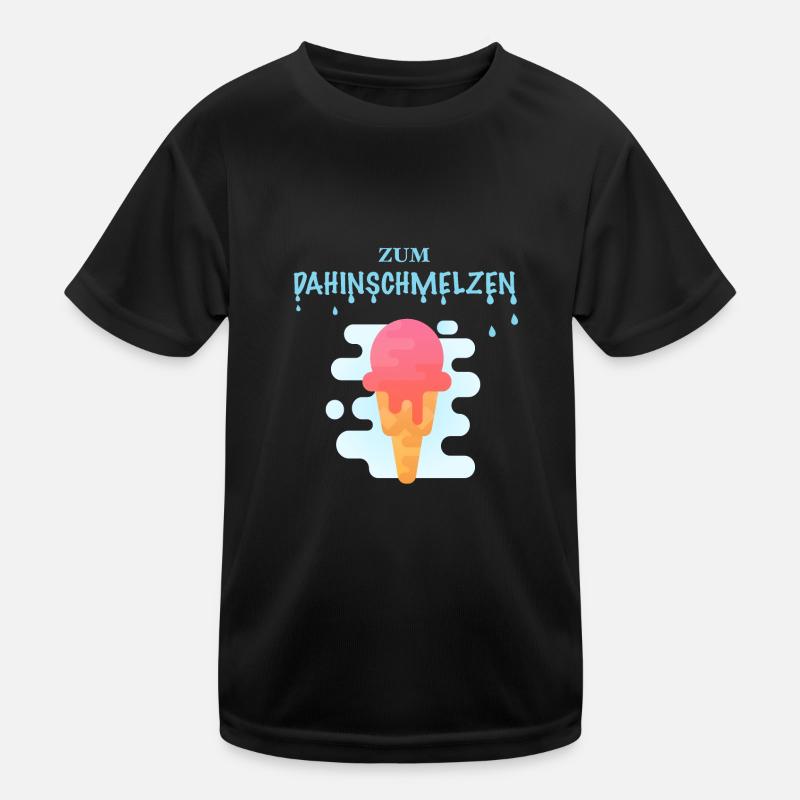 Zum dahinschmelzen - Eis Kinder Funktions-T-Shirt