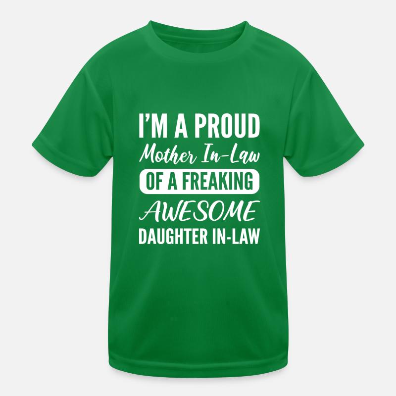 Fière belle-mère dévouée Mère Poison T-shirt sport Enfant