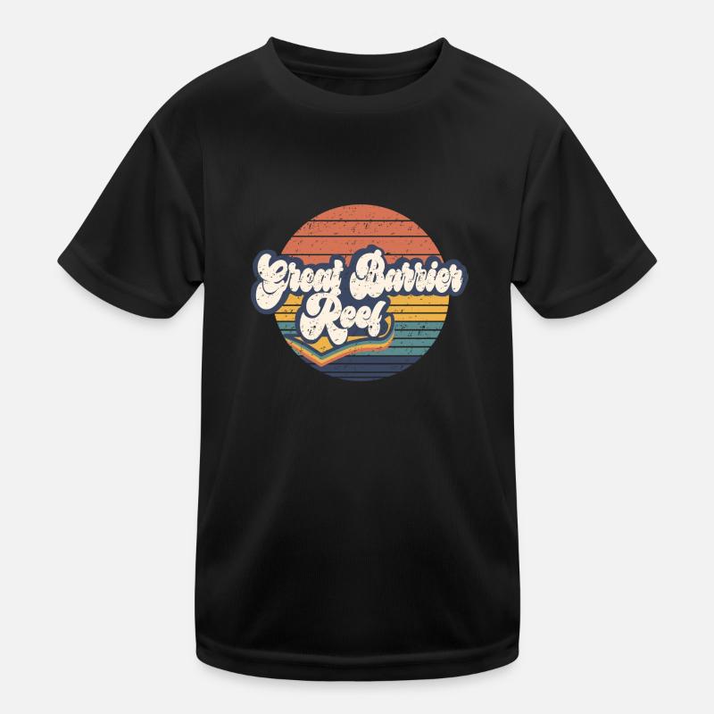Great Barrier Reef Kids Functional T-Shirt