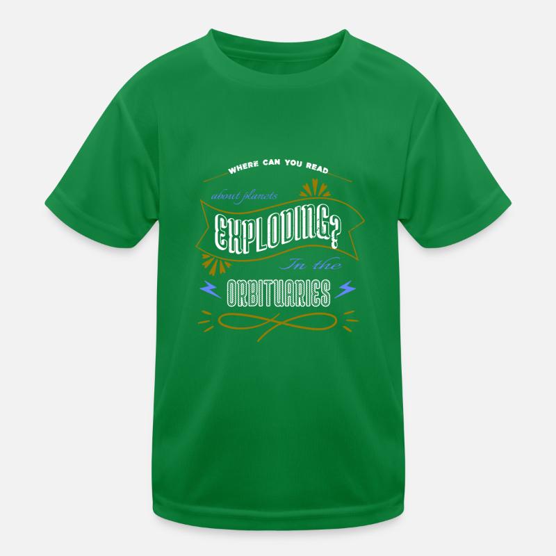 present statement physics quote gift idea gift fun Kinder Funktions-T-Shirt