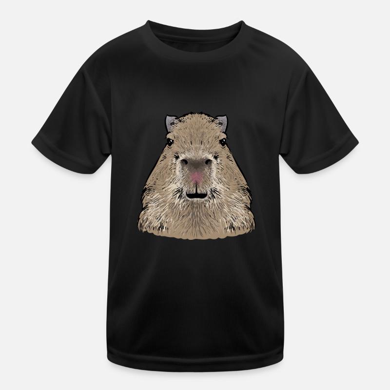 Capybara rodent Kids Functional T-Shirt