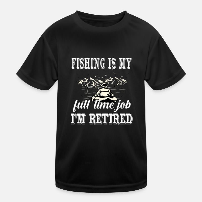 Carpfishing-lustiger Spruch Kinder Funktions-T-Shirt