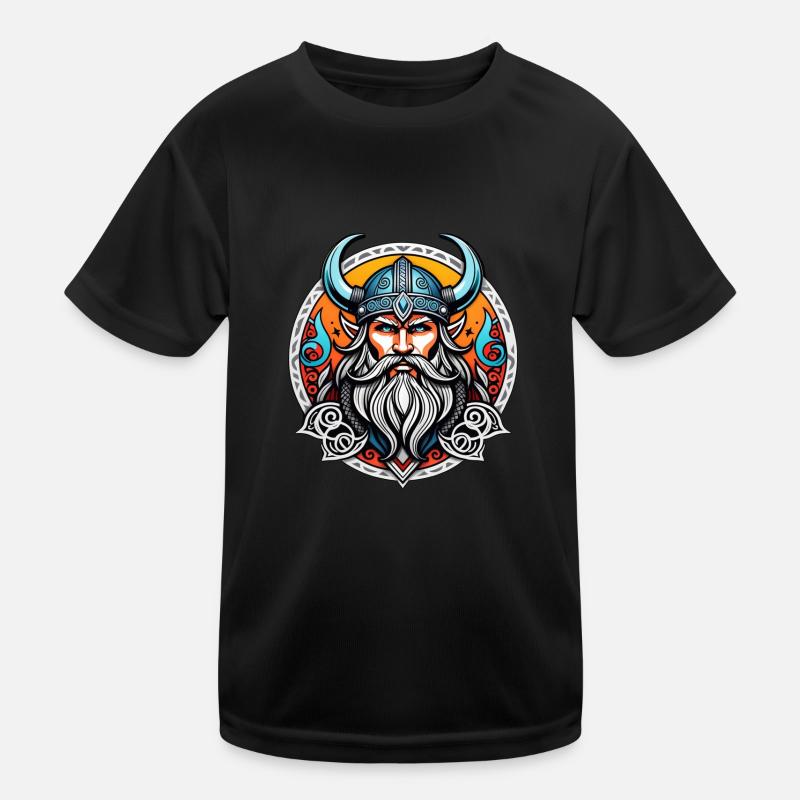 viking odin thor valhalla T-shirt sport Enfant