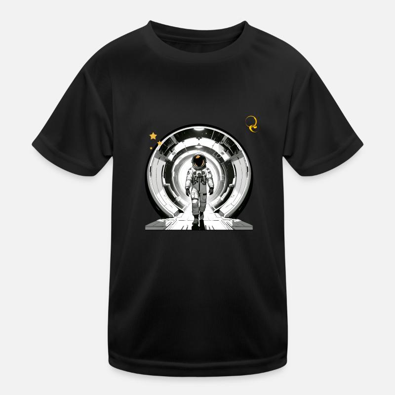 DIE ZUKUNFT ERREICHEN Kinder Funktions-T-Shirt