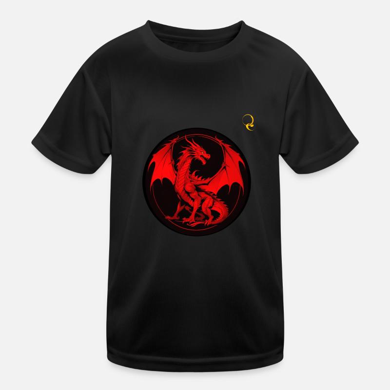 DRAGON-NETZWERK Kinder Funktions-T-Shirt