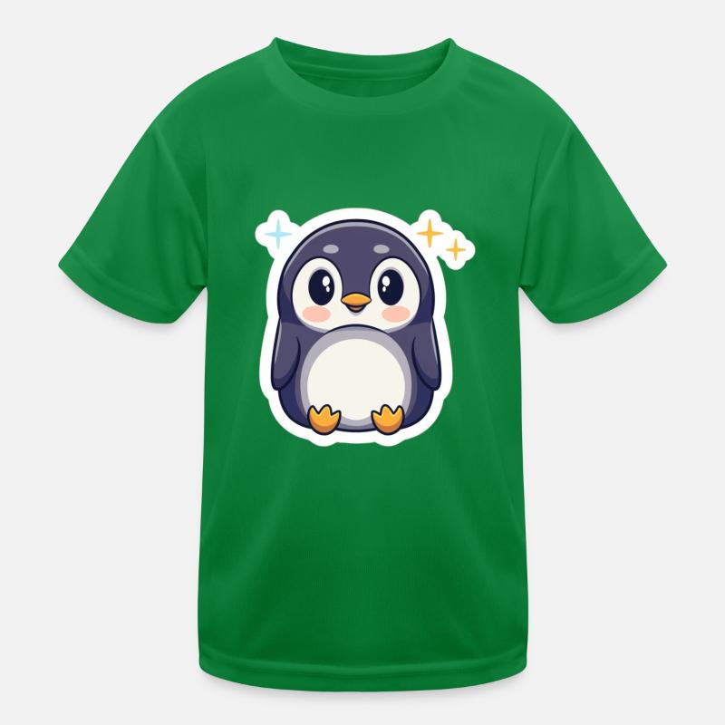 Amoureux des pingouins T-shirt sport Enfant