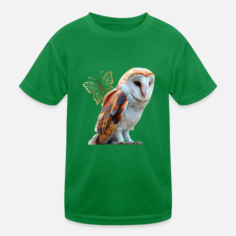 Chouette effraie T-shirt sport Enfant