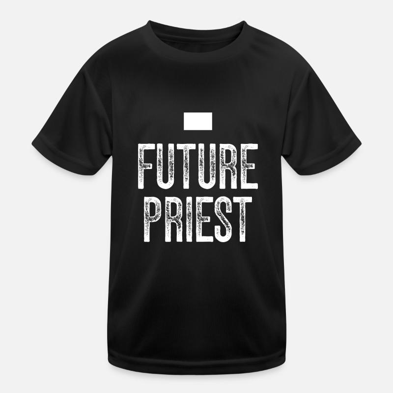 Priest Catholic Christian priest Kids Functional T-Shirt