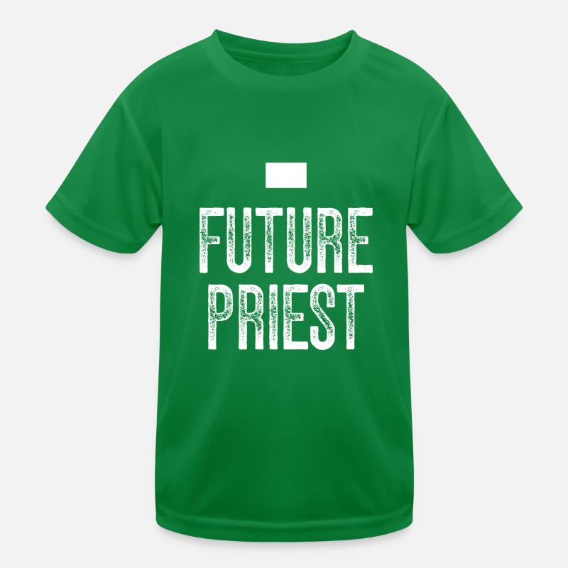 Priest Catholic Christian priest Kids Functional T-Shirt