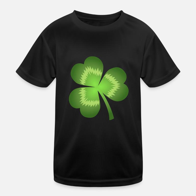Kleeblatt Kinder Funktions-T-Shirt
