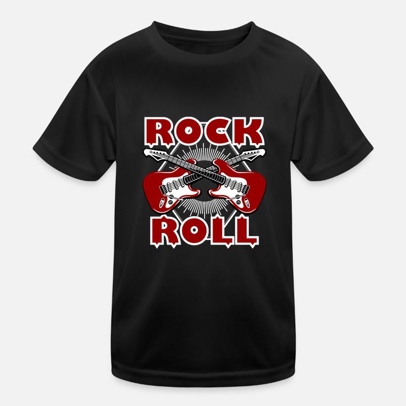 Guitare rock and roll T-shirt sport Enfant