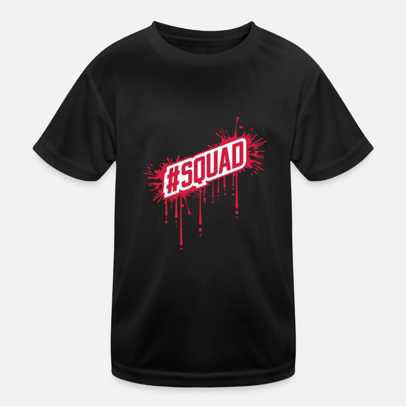Gouttes de sang SQUAD T-shirt sport Enfant