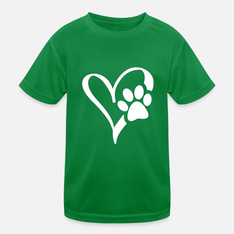 Paws heart Kids Functional T-Shirt