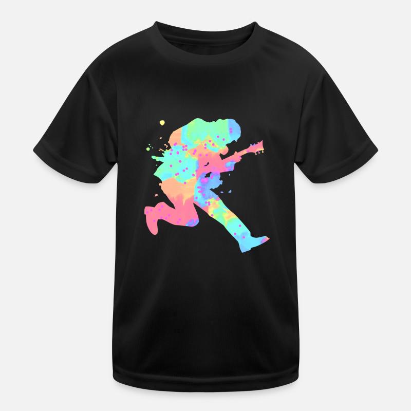 Gitarrist Kinder Funktions-T-Shirt