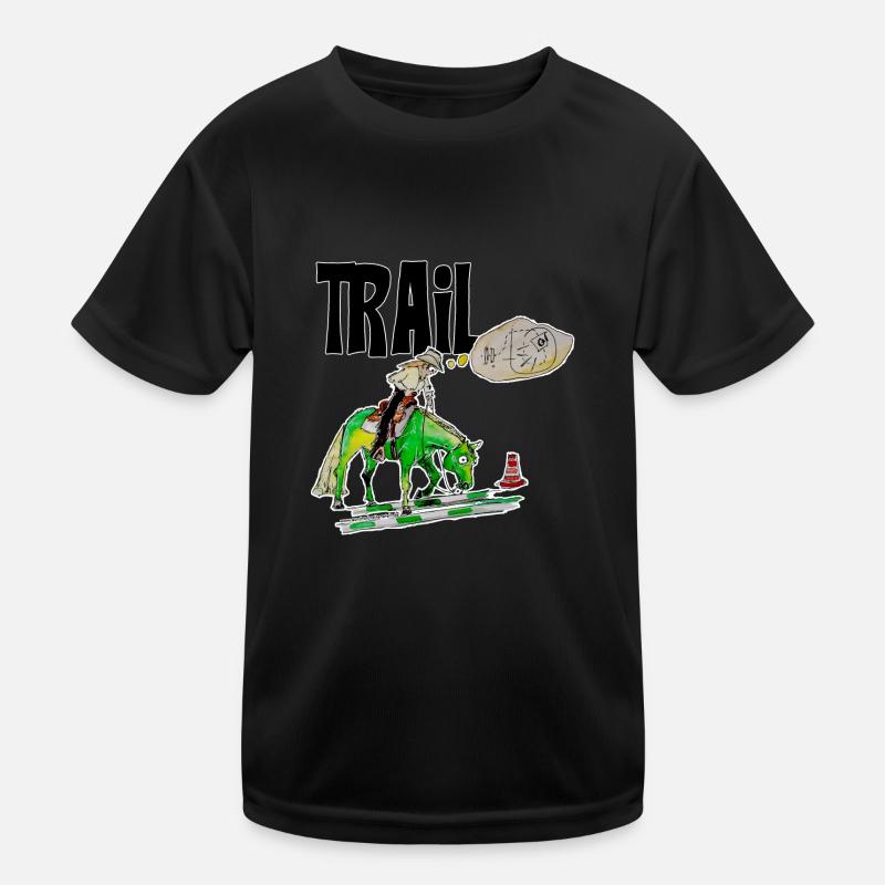 Trail Kinder Funktions-T-Shirt