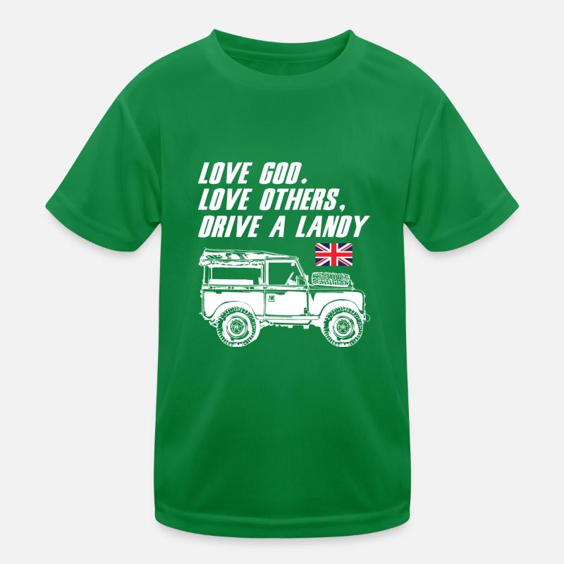 Drive a Landy Kids Functional T-Shirt