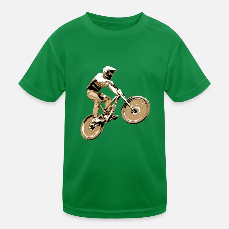 vtt descente T-shirt sport Enfant