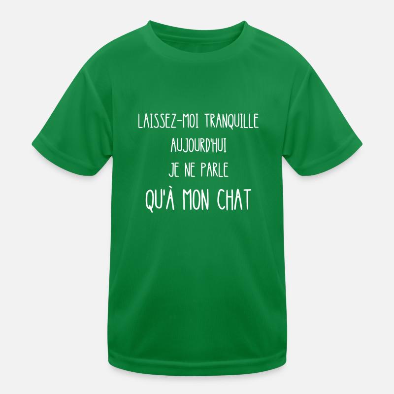 laissez-moi tranquille T-shirt sport Enfant