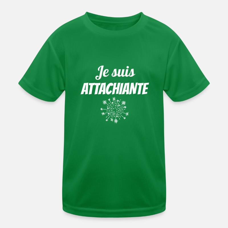 je suis attachiante T-shirt sport Enfant