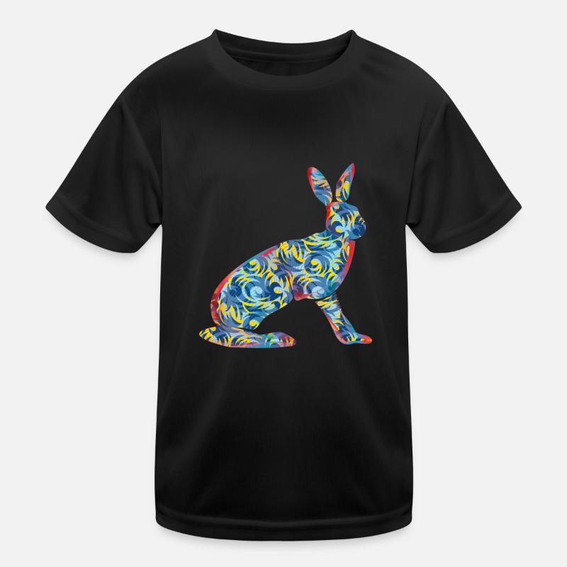 Hare - Kids Functional T-Shirt - black