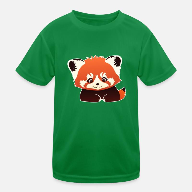 Red Panda (Catbear) Kids Functional T-Shirt