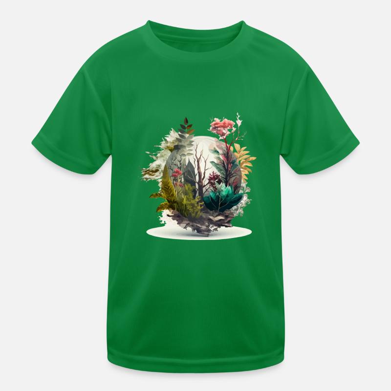 La forêt miniature T-shirt sport Enfant