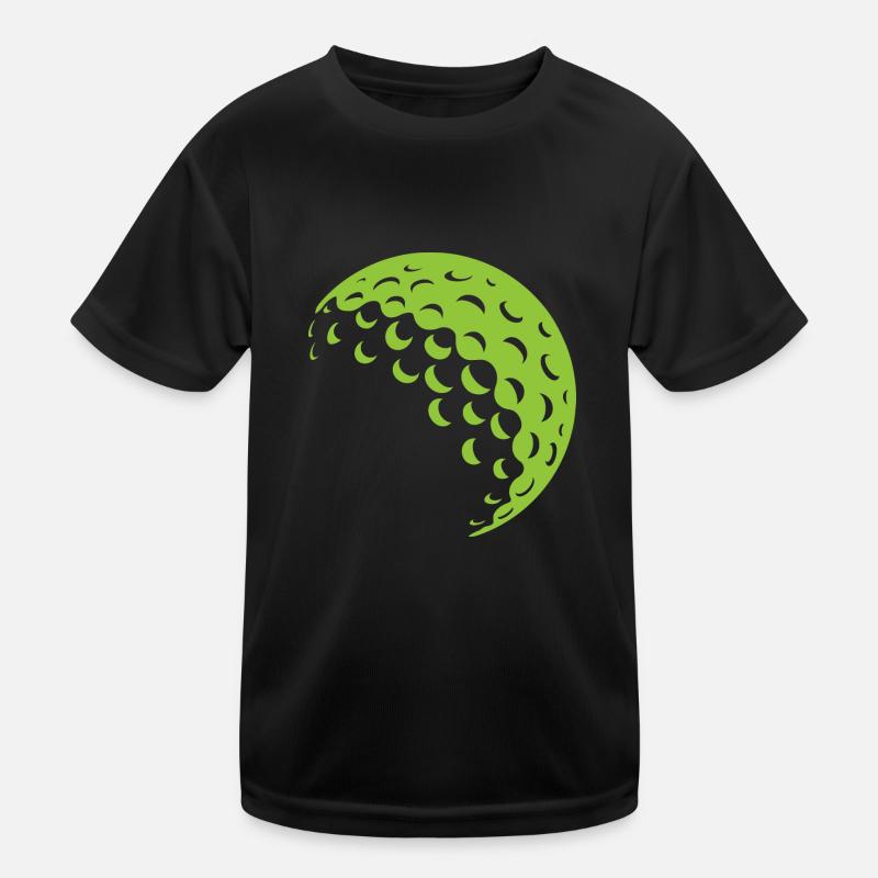Golf ball Kids Functional T-Shirt