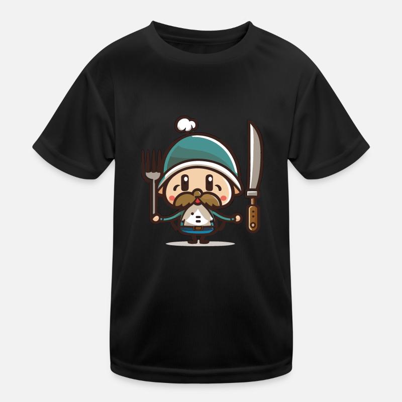 Thanksgiving Pilgrim Kids Functional T-Shirt