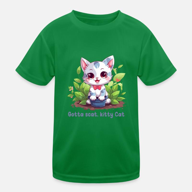 Gotta scat, kitty Cat T-shirt sport Enfant