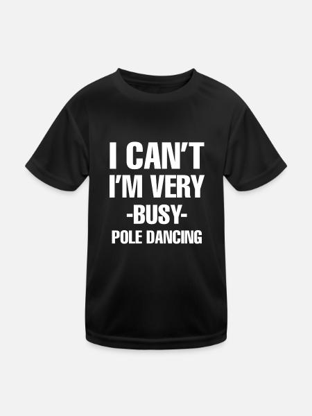 Danse Musique de danse - T-shirt sport Enfant - noir - Devant