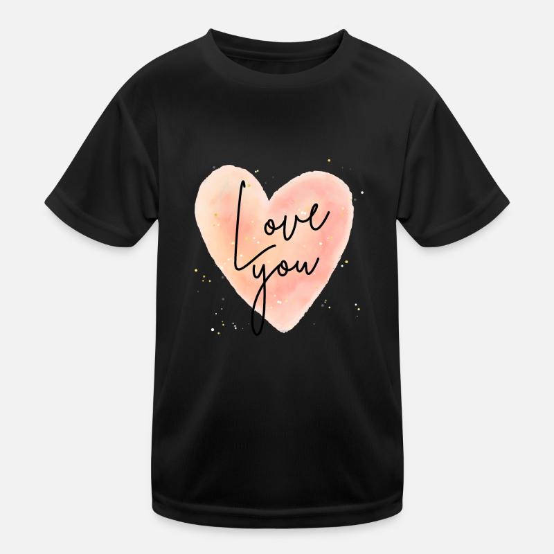 Love you Kinder Funktions-T-Shirt