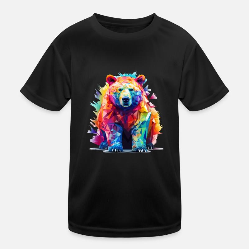 Polar Bär Kinder Funktions-T-Shirt