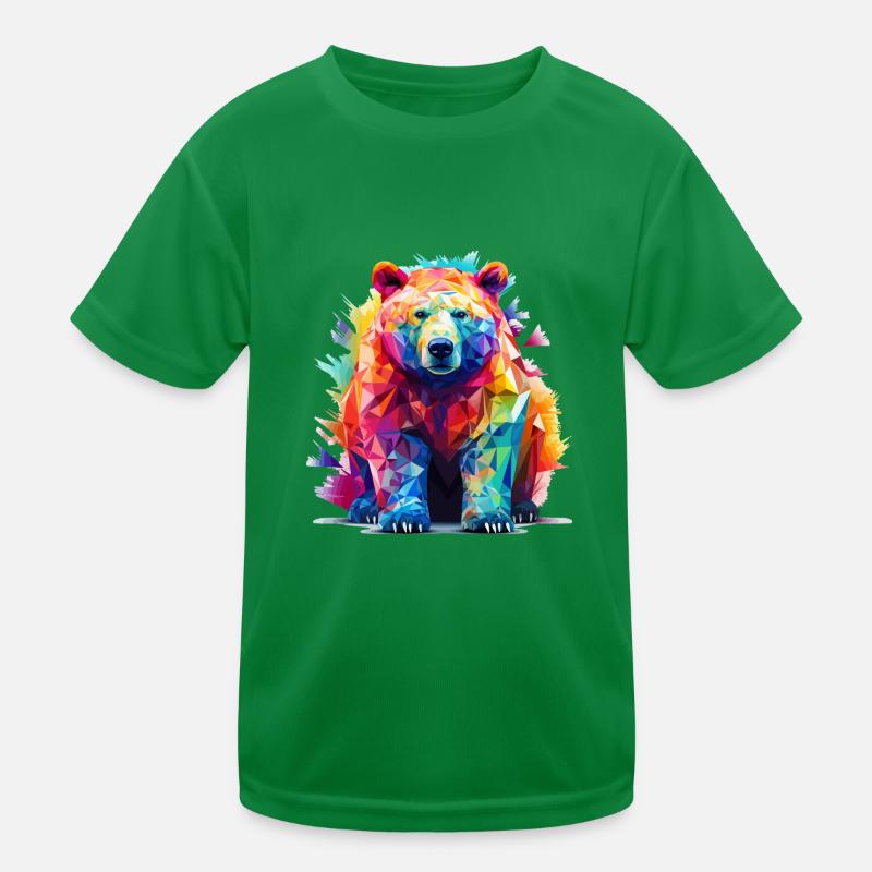 Polar Bär Kinder Funktions-T-Shirt