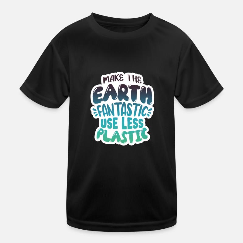 Reduce plastic Kids Functional T-Shirt