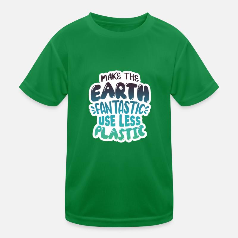 Reduce plastic Kids Functional T-Shirt