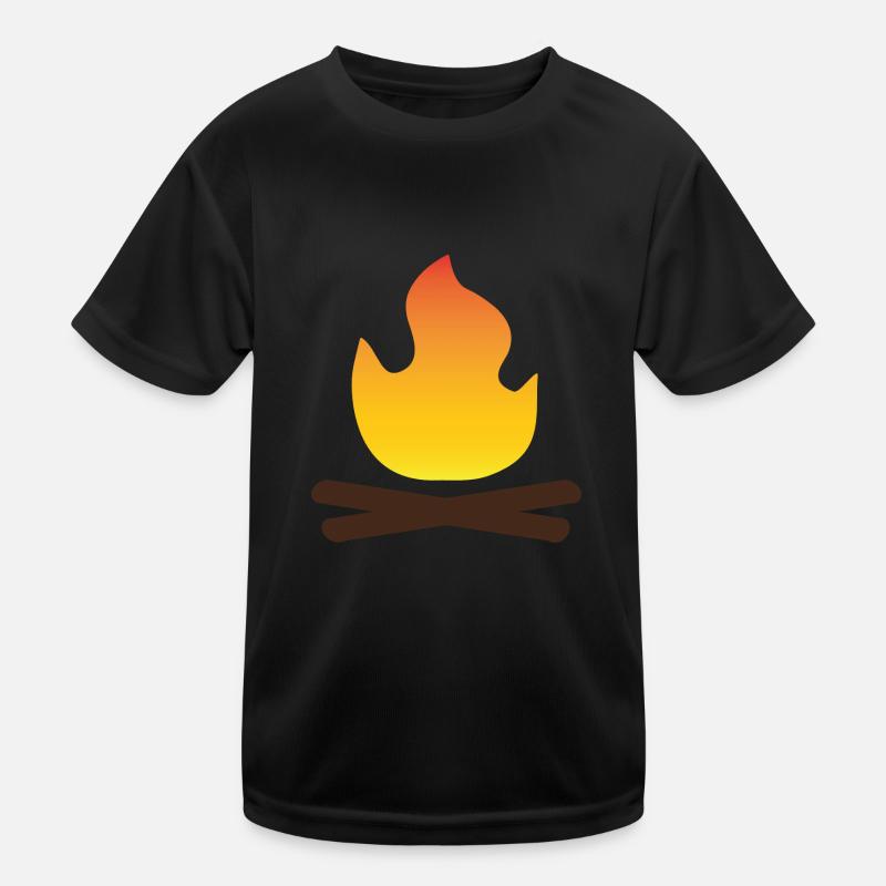 Feu de camp T-shirt sport Enfant