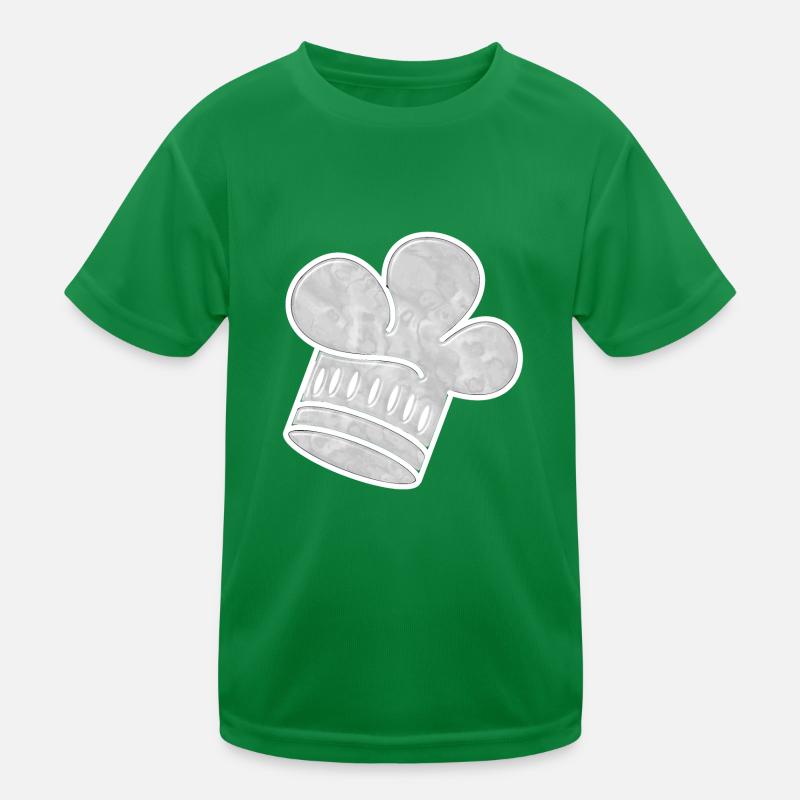 Kochmütze Kinder Funktions-T-Shirt